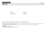 Preview for 42 page of Marta MT-4314 User Manual