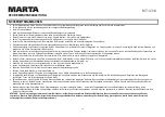 Preview for 50 page of Marta MT-4314 User Manual