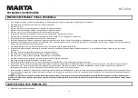 Preview for 58 page of Marta MT-4314 User Manual