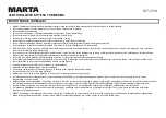 Preview for 72 page of Marta MT-4314 User Manual