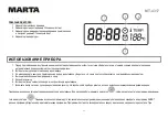 Preview for 13 page of Marta MT-4317 User Manual