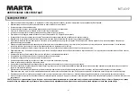 Preview for 43 page of Marta MT-4317 User Manual