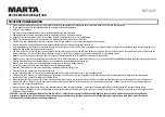 Preview for 50 page of Marta MT-4317 User Manual