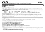 Preview for 6 page of Marta MT-4567 User Manual