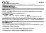 Preview for 7 page of Marta MT-4571 User Manual