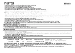 Предварительный просмотр 9 страницы Marta MT-4571 User Manual