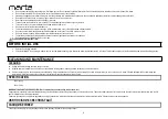 Preview for 6 page of Marta MT-4604 User Manual