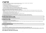 Preview for 7 page of Marta MT-4604 User Manual