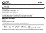 Preview for 6 page of Marta MT-4605 User Manual