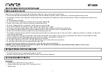 Preview for 3 page of Marta MT-4606 User Manual