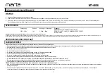 Preview for 7 page of Marta MT-4606 User Manual