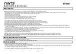 Preview for 10 page of Marta MT-4607 User Manual