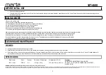 Preview for 6 page of Marta MT-4608 User Manual