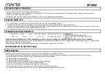 Preview for 9 page of Marta MT-4608 User Manual