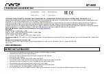 Preview for 5 page of Marta MT-4609 User Manual