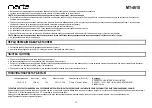 Preview for 10 page of Marta MT-4610 User Manual
