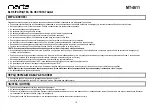 Preview for 10 page of Marta MT-4611 User Manual