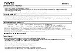 Preview for 9 page of Marta MT-4613 User Manual