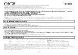 Preview for 10 page of Marta MT-4613 User Manual