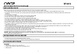 Preview for 3 page of Marta MT-4614 User Manual