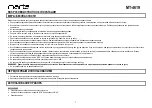 Preview for 3 page of Marta MT-4619 User Manual