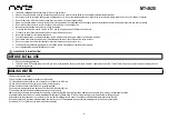 Preview for 6 page of Marta MT-4620 User Manual