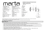 Предварительный просмотр 1 страницы Marta MT-FN2531 User Manual
