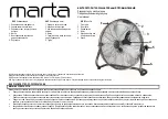 Предварительный просмотр 1 страницы Marta MT-FN2544 User Manual