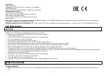 Предварительный просмотр 6 страницы Marta MT-IR1155A User Manual