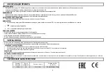 Preview for 3 page of Marta MT-SC3601 User Manual