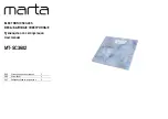 Preview for 1 page of Marta MT-SC3602 User Manual