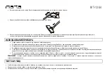 Preview for 4 page of Marta MT1364 User Manual