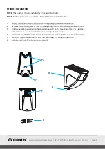 Preview for 8 page of Martec ATLAS MLSA503MS Instruction Manual