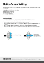 Preview for 9 page of Martec ATLAS MLSA503MS Instruction Manual