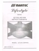 Martec LE1342 Series Instruction Book предпросмотр