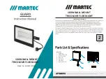 Martec MLXG345100M Instruction Manual предпросмотр