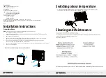 Предварительный просмотр 2 страницы Martec MLXG345100M Instruction Manual