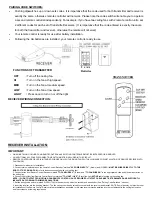 Preview for 2 page of Martec MPREM Operation And Installation Instructions