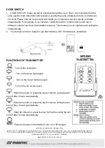 Preview for 2 page of Martec MPREMS Operation And Installation Instructions