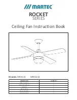 Предварительный просмотр 1 страницы Martec MR0124 Instruction Manual