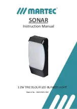 Martec Sonar MLXS34510M Instruction Manual preview