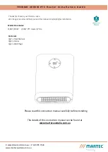 Preview for 1 page of Martec Thermo Series Installation Manual