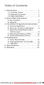 Предварительный просмотр 2 страницы Martel Beta PTC8001 User Manual