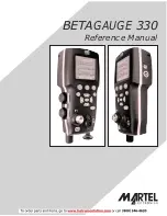 Martel BETAGAUGE 330 Reference Manual предпросмотр