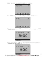 Preview for 25 page of Martel BETAGAUGE 330 Reference Manual