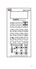 Preview for 11 page of Martel MC1000 Manual