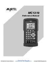 Preview for 1 page of Martel MC1210 Reference Manual