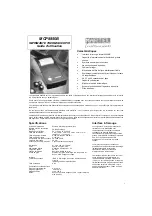 Preview for 5 page of Martel MCP8850B User Manual