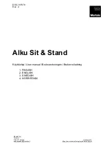 Preview for 1 page of Martela Alku User Manual