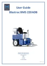 Martello Blastrac BMS 220ADB User Manual preview